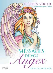 Messages de vos anges, album de coloriage